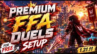 🏆 FREE 1.21.8 MINECRAFT PVP FFA SETUP | BEST PRACTICE SERVER SETUP FOR JAVA & BEDROCK!