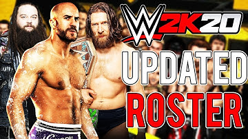 WWE 2K20: UPDATED SUPERSTARS, TAG TEAMS AND NXT ROSTER