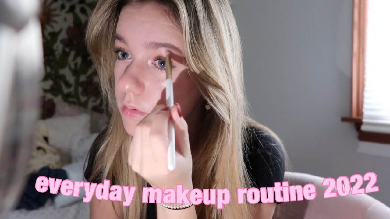 my everyday makeup routine! get ready with me 2022 - YouTube