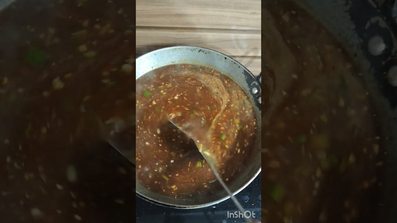 Manchurian with veg hakka noodles 🍜