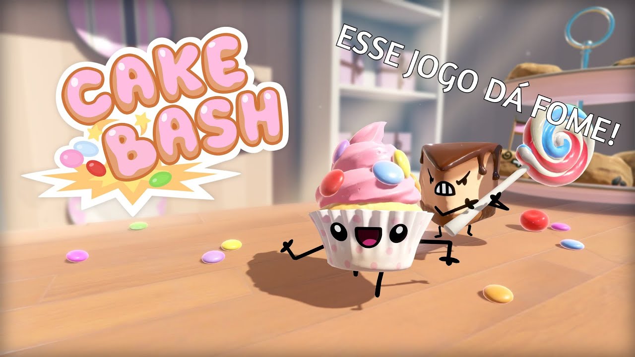 ESSE JOGO ME FEZ QUERER COMER OS MEUS AMIGOS! / CakeBash com os amigos
