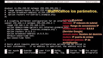 Servidor DHCP Ubuntu 11.10 Server