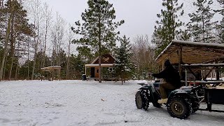 Living Off Grid In Minnesota Paying The Heat Bill Refilling The Woodshed