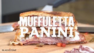 Muffuletta Panini | Blackstone Griddle