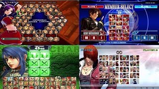 The King Of Fighters: Evolution of Select Screen (19942017)