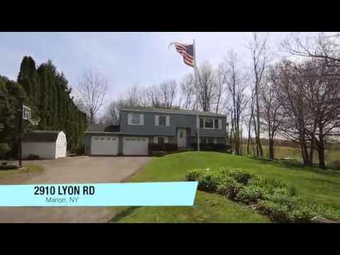 2910 Lyon Rd, Marion, NY home video tour