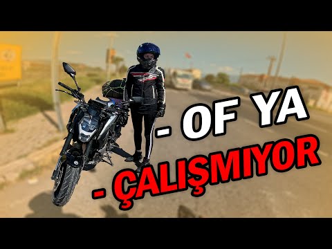 ANTALYA DÖNÜŞÜ YOLDA KALAN KIZ | YARDIMSEVER MOTOVLOG