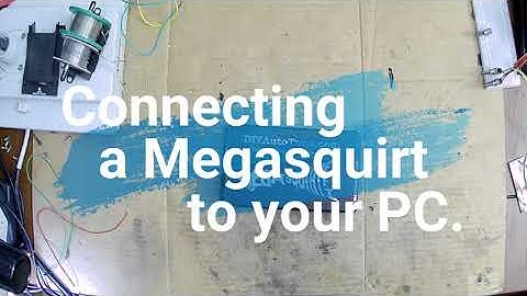 Connecting MEGASQUIRT ECU to windows pc for tuning and firmware updates using TunerStudio MS