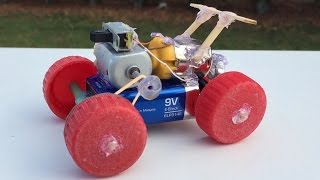 How to Make a Car - Crazy Car with double engine - Very fast and Simple to Build