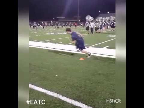 Receiver Jake Williams Ball Tracking 