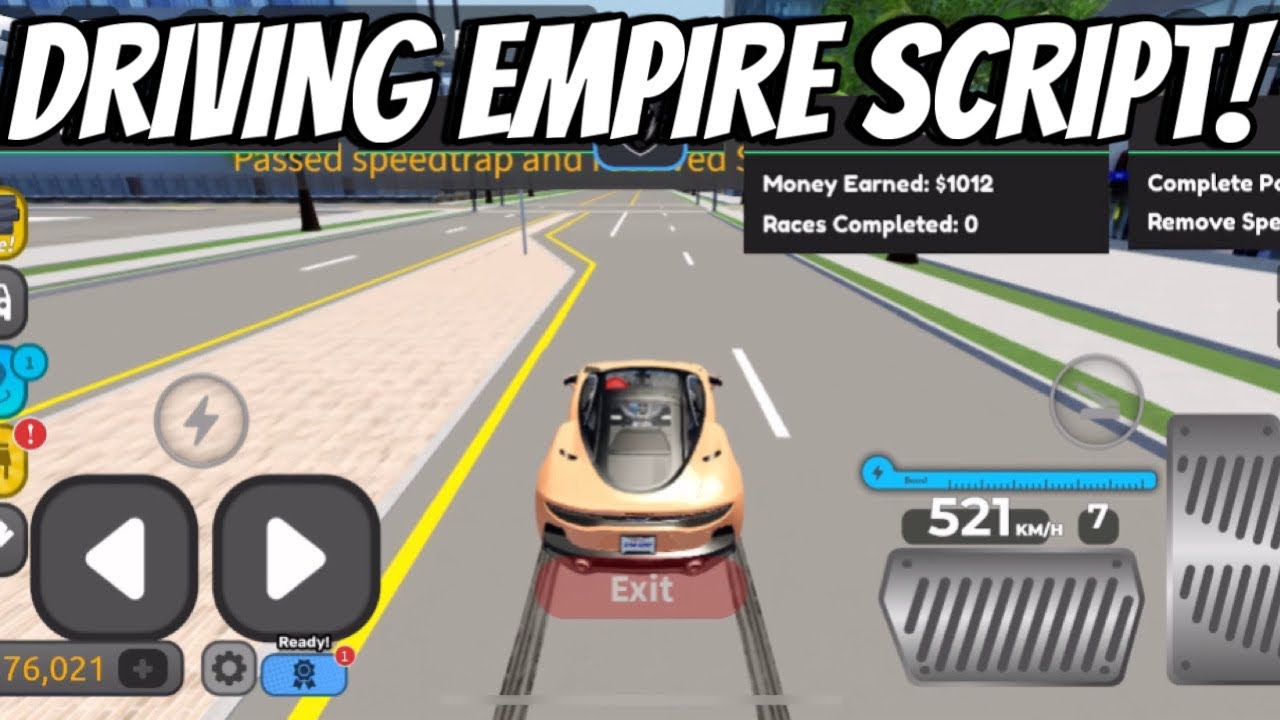 *NEW* [LIMITED] Driving Empire 🏎️ Car Racing Script | Keyless | Pastebin!