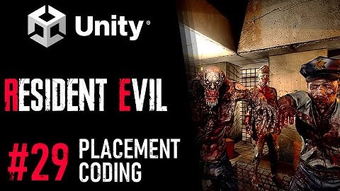 HOW TO MAKE RESIDENT EVIL IN UNITY - TUTORIAL 29 - HOW TO CREATE PLAYER PLACEMENT IN UNITY