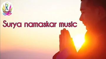 Surya namaskar music - sun solution yoga music, relaxing