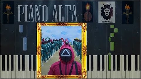 El Juego Del Calamar/Squid Game/Piano Tutorial Fácil