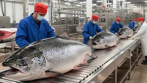 Inside the Salmon Factory – Million Dollar Products Made from Salmon ( part 2 )