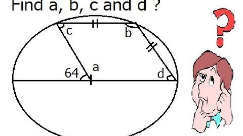 Circle Geometry | How to find the missing angles