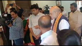 Union Minister Amit Shah Visits Etela Rajender House In Shamirpet | Hyderabad | Political News