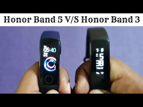 Honor Band 5 Vs Honor Band 3