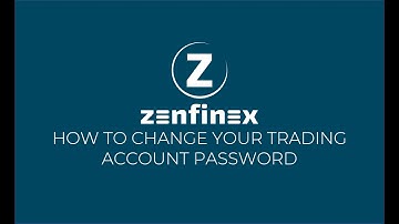 How To Change Your Trading Account Password