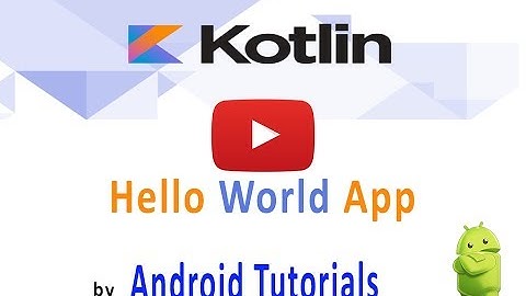 Create Hello World App in Kotlin Android Studio 3.0 2017
