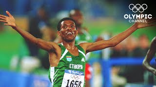 2️⃣5️⃣ - Haile Gebrselassie wins 10,000m gold! | #31DaysOfOlympics