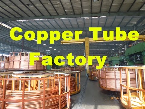 Copper Pipe Copper Tube Durable Good Heat Exchange Practical Industrial Metal Tubing Industrial Pipes for Industrial Home Improvement