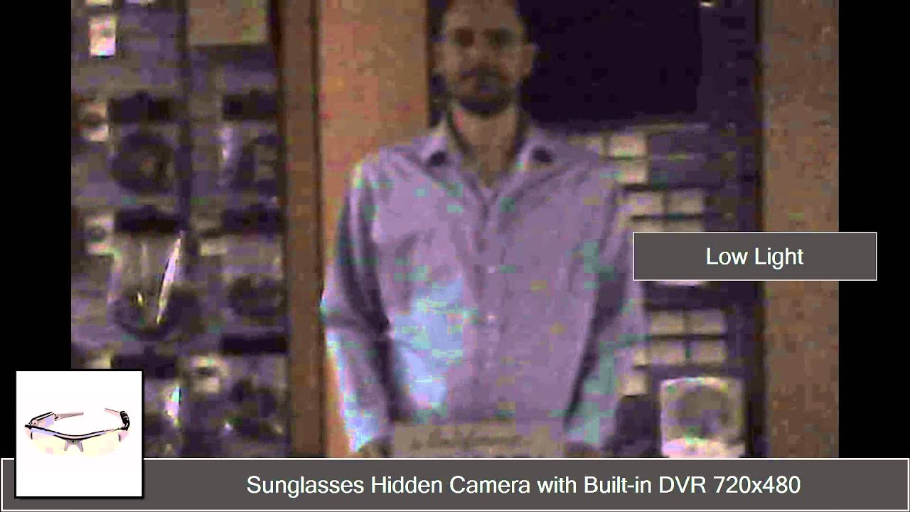 Super Hidden Camera DVR Sunglasses with Mirrored Lens - SSS Corp.