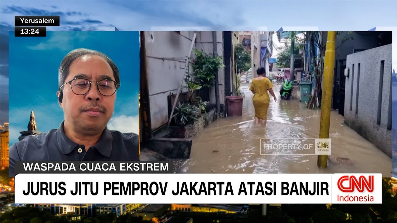 Jurus Pemprov Jakarta Atasi Banjir