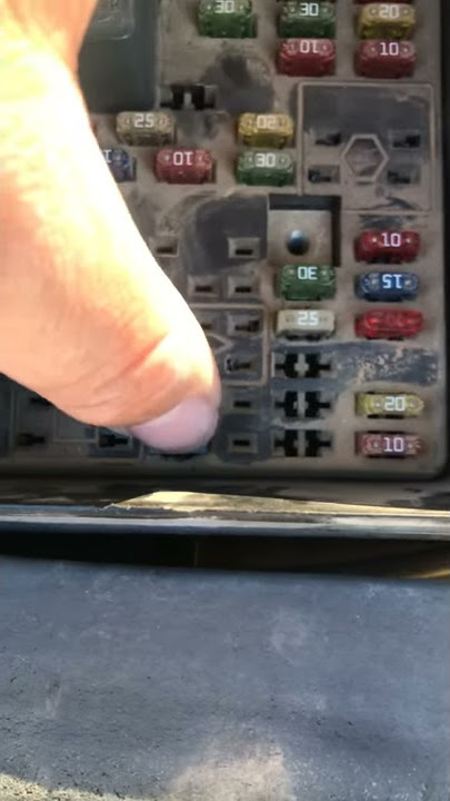 Silverado gauges not working fix