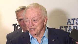 Dallas Cowboys owner Jerry Jones shares why his team traded for QB Trey Lance