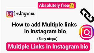 Multiple links in Instagram bio| how to add multiple links in Insta bio for free| vaishnavi jadhav |