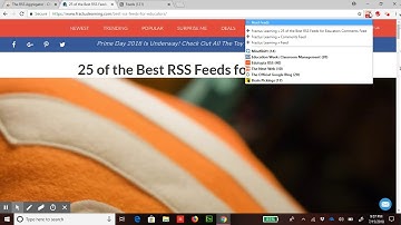 RSS Feed Reader Screencast
