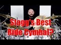 Stagg 22&quot; Genghis Silk Road Medium Ride Cymbal Demo