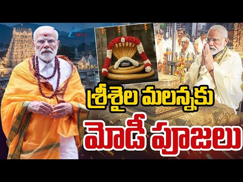 PM Narendra Modi to Visit Srisailam Temple | Modi Kurnool Tour | CM Chandrababu | Pawan | ZEE News - ZEE24TELUGUNEWS