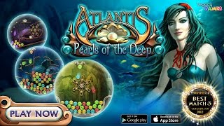 Atlantis: Pearls of the Deep Game Trailer - Match 3 Game for iPhone and Android screenshot 4