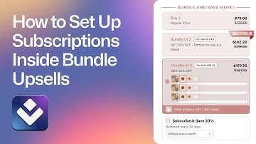 How to Set Up Subscriptions Inside Bundle Upsells