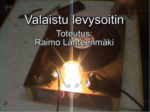 73. Valaistu levysoitin  @ECAart