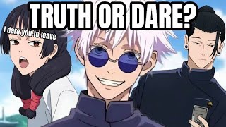 Gojo And Geto Play Truth Or Dare
