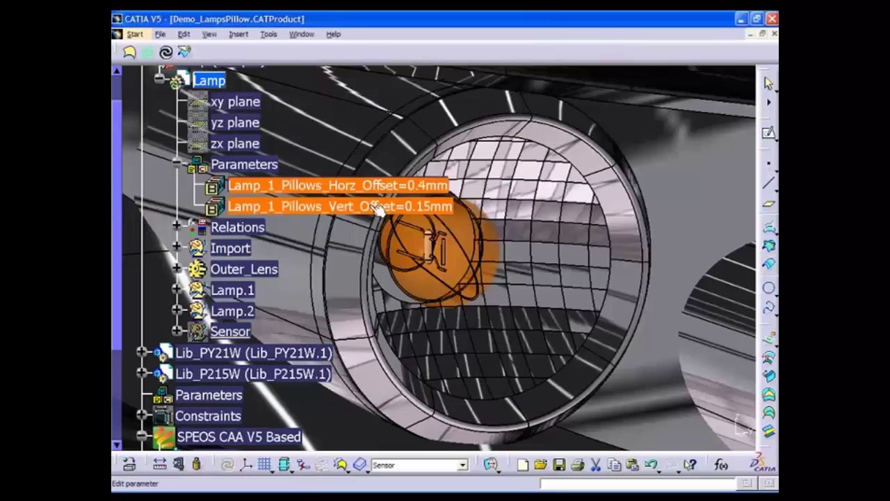 speos catia v5 based 2017