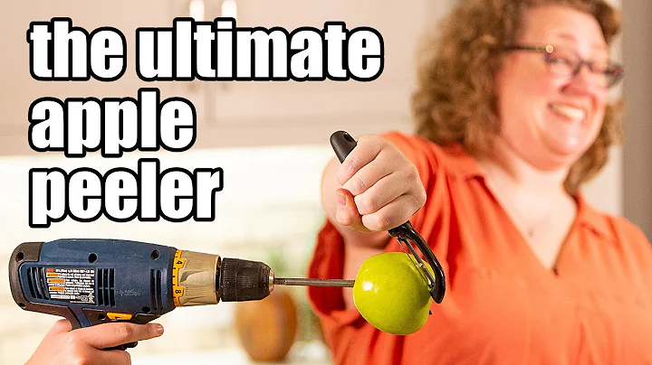 Rotato Express vs Johnny Apple peeler vs Drill