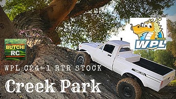 Wpl C24-1 stock 1/16 RC - Creek Park, Dubai.