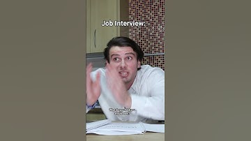An Honest And Direct Job Interview.