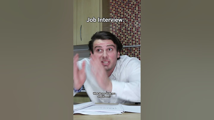 An Honest And Direct Job Interview.