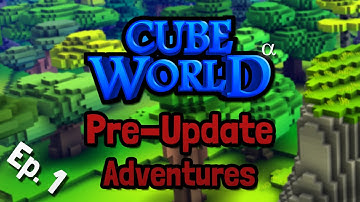 Cube World Pre-Update Multiplayer Adventures - Ep. 1 - Quest Hunters