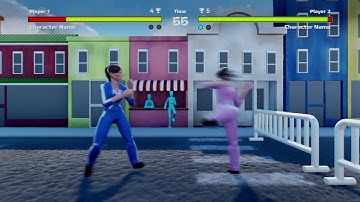 Dreams fighting game wip 2 player testing