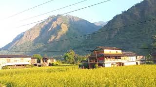 Dhaulagiri Myagdi village Beautiful Scenery