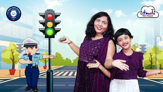 Seekho Bachoun Traffic Signal | Hindi Poem | LLT Media Kids Channel