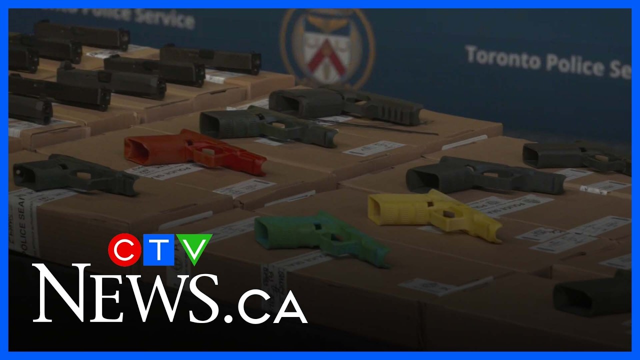 Toronto police announce multiple 3D printed guns and components seized ...