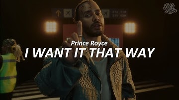 Thumbnail of Prince Royce - I Want It That Way (Letra/Lyrics)