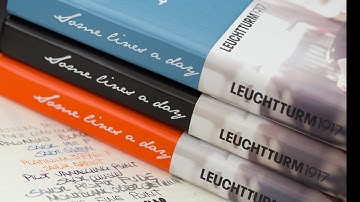 Mr. Paper! Leuchtturm 1917 Some Lines A Day!